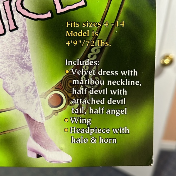 NAUGHTY & NICE KIDS HALLOWEEN COSTUME - can ship today! - Picture 6 of 10